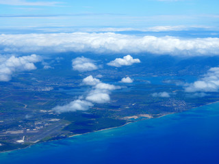 Aerial of Pearl Harbor, Keku Point, and Airport