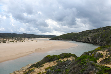 praia da amoreira, portugal, côte atlantique