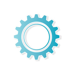 gear icon- vector illustration