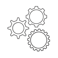 gears concept- vector illustration