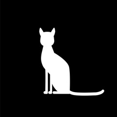 Cat icon. Vector illustration