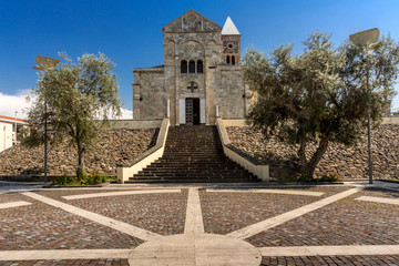 Esterno Cattedrale Santa Giusta - Oristano- Sardegna