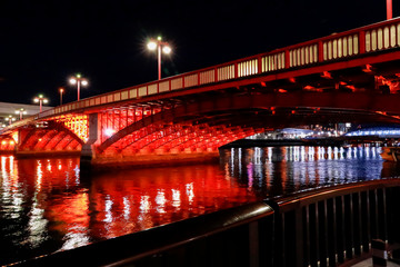 azuma bashi bridge,asakusa,tokyo,Japan
