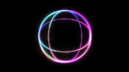 Abstract background Neon light Concept