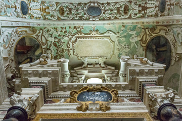 Dettagli interni Chiesa del Rosario - Sassari - Sardegna
