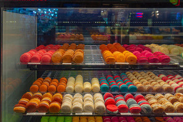 Macaroons in the window