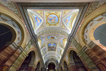Obraz premium Interno Chiesa Santa Maria della Neve - Orune (Cagliari) - Sardegna