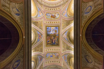 Obraz premium Interno Chiesa Santa Maria della Neve - Orune (Cagliari) - Sardegna