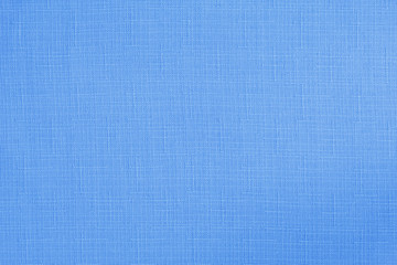 Blue pastel cotton fabric texture background, seamless pattern of natural textile.