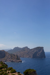 Naklejka premium Sea view at Cap Formentor, Mallorca, Balearic islands, Spain