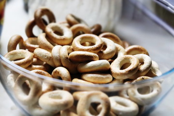 bagels in a basket