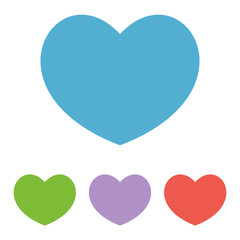 Heart icon. Red heart vector icon. Like icon vector. Instagram like notification