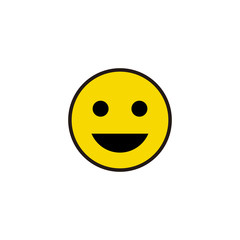 Smile icon. Smile vector icon. Emoticon Icon vector