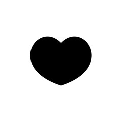 Heart icon. Red heart vector icon. Like icon vector. Instagram like notification
