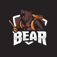 Bear Hiking Logo