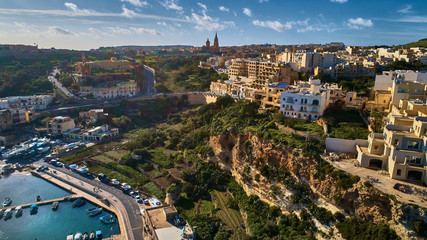 miasto zatoka wyspa lato  © Daniel