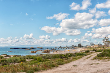 Jetty and fish processing plant in St Helena Bay