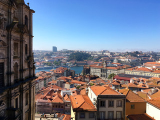 Fototapeta na wymiar panoramic view of Porto, Portugal