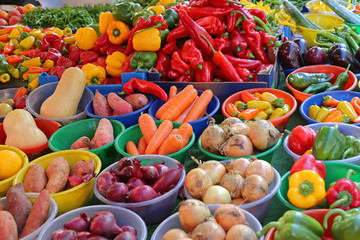 Vegetables at Market