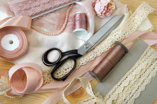 sewing tools and accesories - Powered by Adobe