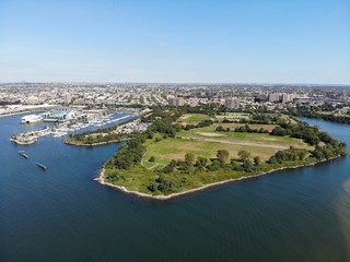 Naklejka premium created by dji camera