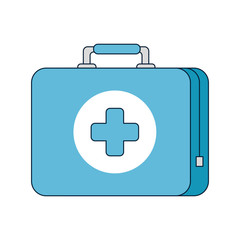 Obraz premium medical kit isolated icon