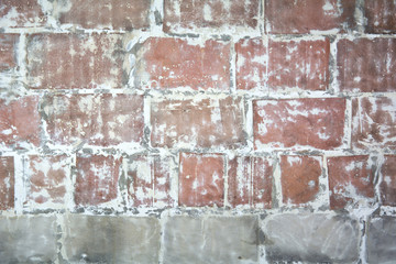 old brick red gray wall style texture background