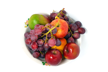Obraz na płótnie Canvas Fruits plate