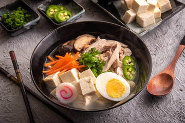 asian chicken ramen