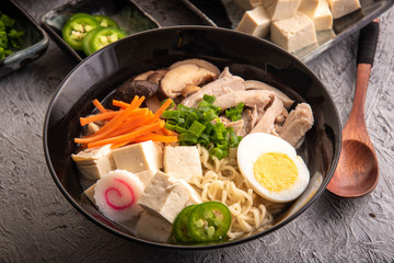 asian chicken ramen