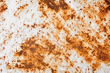 Rusted iron plate background