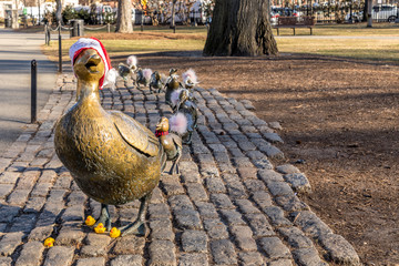 Make Way For Ducklings Stature - Boston Common