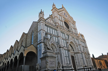 Firenze, la chiesa di Santa Croce