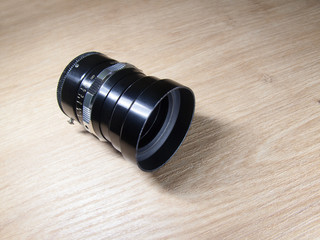 old camera lens