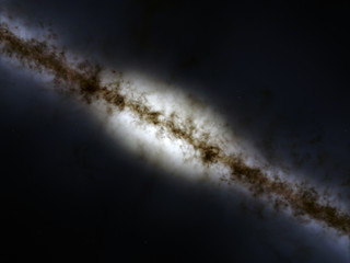 Galaxy, Milky Way galaxy, 50,000 light years across. High quality, resolution, 4k. Space theme. Elements of this image furnished by NASA.