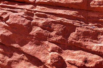 Textured coral sandstone background