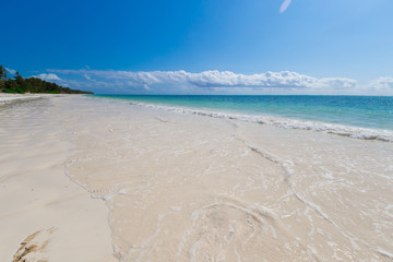 Zanzibar, landscape sea, white sand