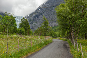 Briksdalsbreen glacier, Norway