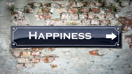 Sign 390 - Happiness