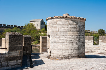 Fototapeta na wymiar Fort Saint André in Villeneuve-lès-Avignon