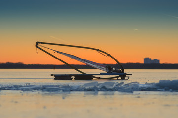 Obraz premium Eissurf