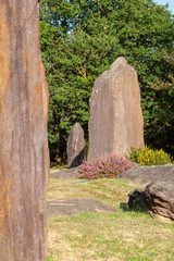 Menhirs et mégalithes - site mégalithique de Monteneuf en Bretagne