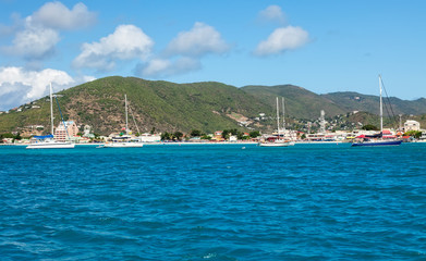 Fototapeta na wymiar Tropical St. Maarten Island