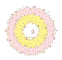 decorative circle frame