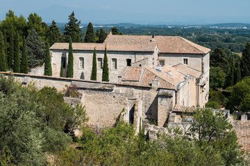 Fototapeta na wymiar Kloster Saint André in Villeneuve-lès-Avignon