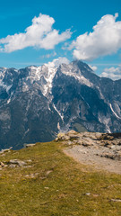 Fototapeta na wymiar Smartphone HD wallpaper of beautiful alpine view at Leogang - Tyrol - Austria
