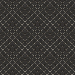 Dragon Scale Seamless Pattern - Dragon scales repeating pattern design © Mai