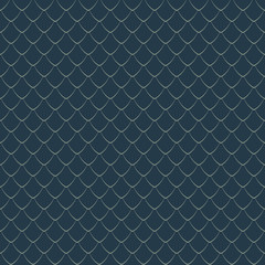 Dragon Scale Seamless Pattern - Dragon scales repeating pattern design © Mai