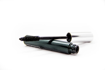 mascara on white background