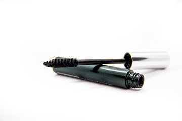 mascara on white background
